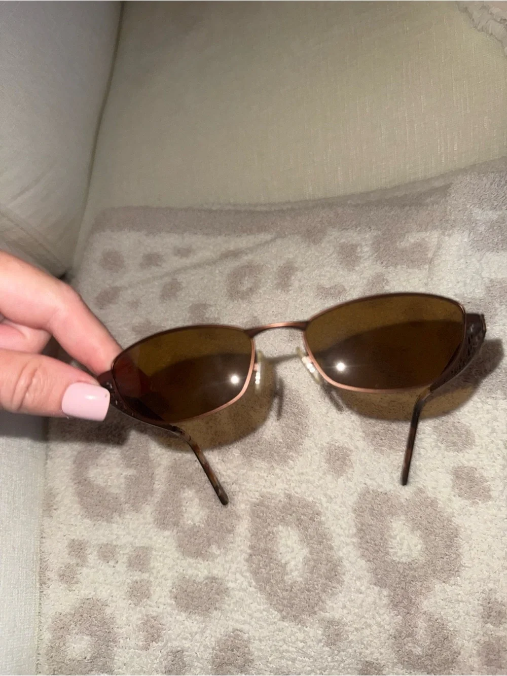 Jean Lafont Sunglasses Vintage Paris Made in France Brown